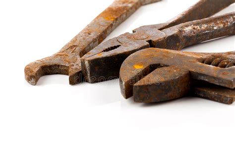 Old Rusty Tools Stock Image Image Of Vintage Construction