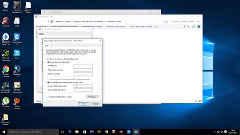 Colocando IP Fixo No Windows 10 YouTube