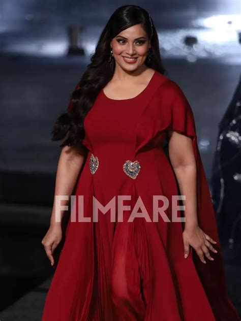 Bipasha Basu Looks Gorgeous In A Scarlet Red Dress As She Walks The