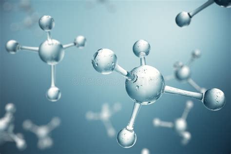 Molecules Atomen Bacground De Lage Structuur Van Het Polygoanlnet