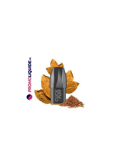 Recharge Puff X Bar Click Puff Tabac Blond Promoliquide