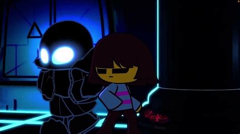 Chara Vs Nightmare Sans Reactionmoroproduction Youtube