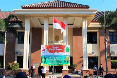 Upacara Peringatan Hut Mahkamah Agung Republik Indonesia Ke