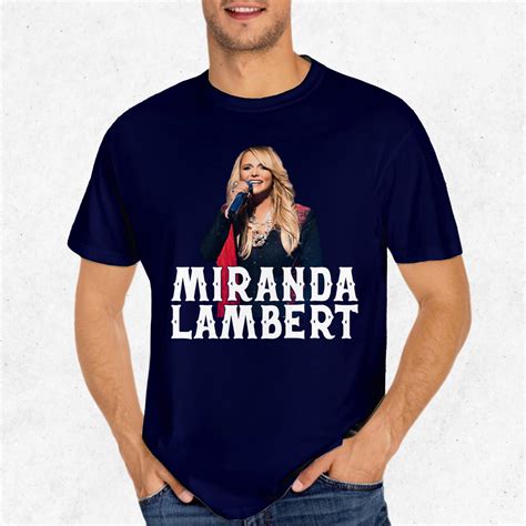 Miranda Lambert Tour T Shirt Country Music Concert Dates Unisex