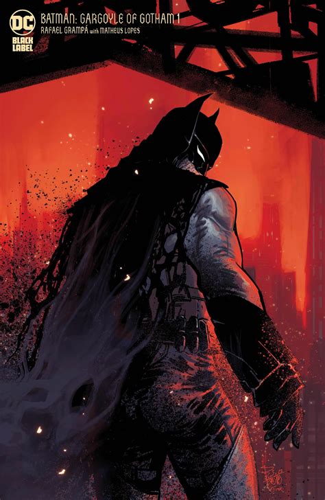 DC Releases Batman Gargoyle Of Gotham Artwork