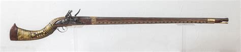 "Jezail" Afghan flintlock rifle, 18th century, ,with so-… | Drouot.com