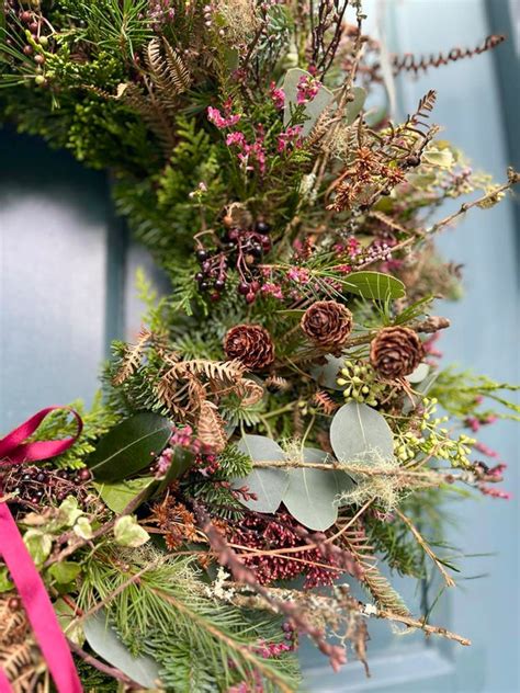 Diy Luxury Christmas Wreath Making Kit Irish Winter Walks” The