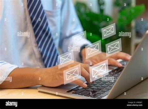 Computer With A Lot Of Emails Hi Res Stock Photography And Images Alamy