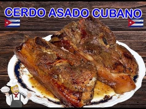 Receta Cubana Cerdo Asado En Cazuela Youtube