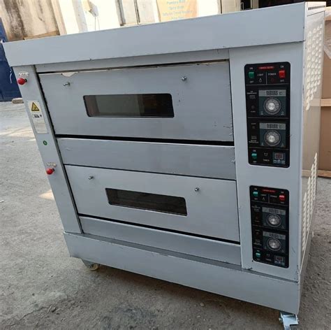 Stainless Steelss Electric 2 Deck Bakery Oven At Rs 76000 In Bengaluru