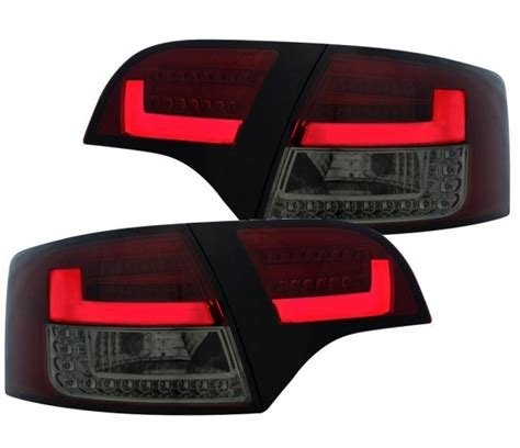 Litec Led R Ckleuchten Rot Rauch F R Audi A B Avant