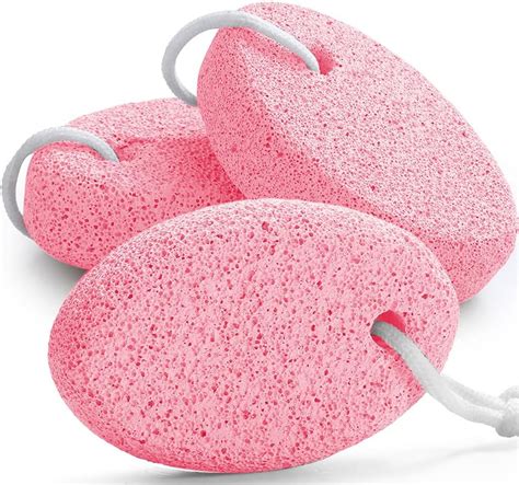 Natural Pumice Stone For Feet Borogo 3 Pack Lava Pedicure Tools Hard Skin Callus