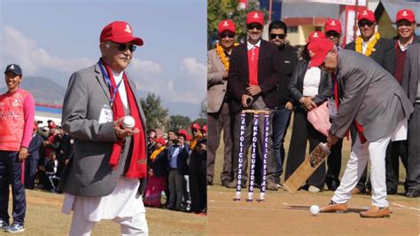 Olis Bowling Batting In Pokhara Amidst Tension In Kathmandu