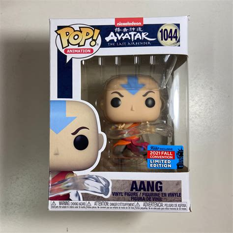 Avatar Aang Funko Pop 1044 Fall Convention 2021 Vancity Pops