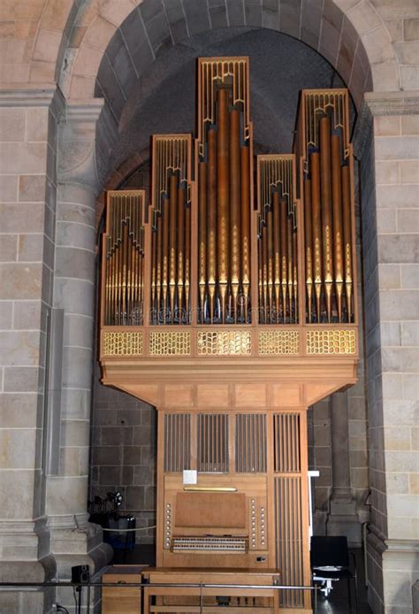 Lund, Sweden. 7 November 2018. Organ in the Lund Cathedral. Editorial ...