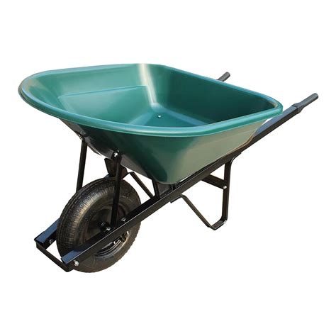 5 Cu. Ft. Poly Wheelbarrow | Wheelbarrows