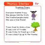 Trusting Tracy Tr Phonics Stories Reading Comprehension Worksheet By