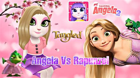 My Talking Angela 2 Christmas Update 2022 ☃️🎄 Angela Vs Rapunzel Gameplay 💖 Youtube