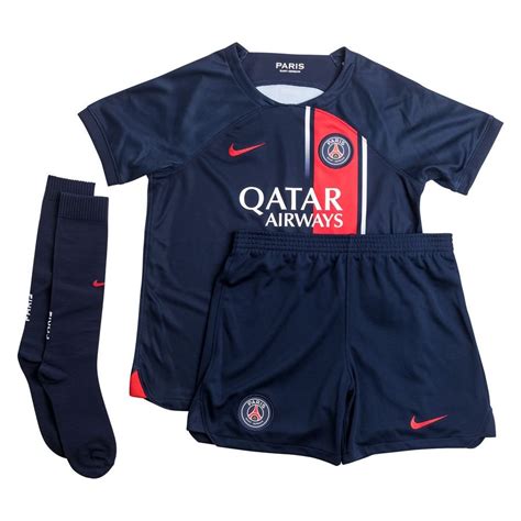 Paris Saint Germain Hjemmedrakt 2023 24 Mini Kit Barn