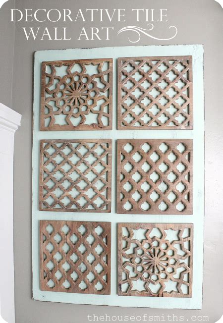 DIY Decorative Tile Wall Art