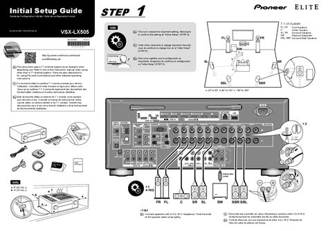 Pioneer Elite VSX-LX505 AV Receiver Setup Guide