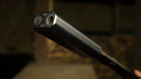 New pistol with a built-in silencer debuts