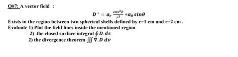 Divergence Theorem Surface Integral Of Vector Field Bounded By Two