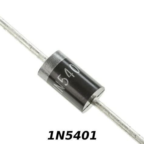 10x 1N5401 Diodo Rectificador 3A 100V Leantec ES