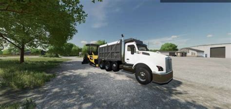 Function Asphalt Paver Mods Fs22 Mods Farming Simulator 22 Mods