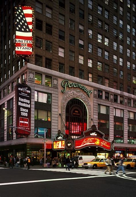 Paramount Building Marquee And Arch Tobin Parnes Design New York Ny