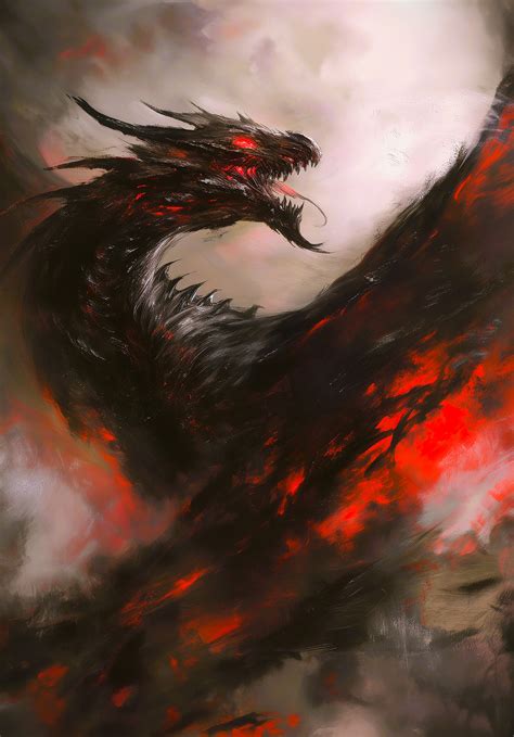 ArtStation - Blaredth, The Blood Dragon