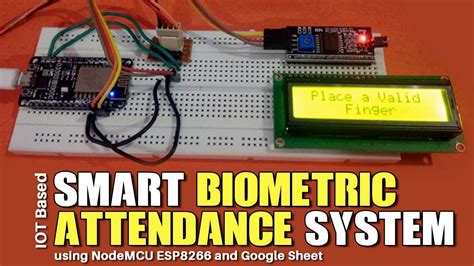 IOT Based Smart Attendance System Project Using NodeMCU 57 OFF