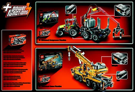 Manual Lego set 8293 Technic Power functions motor set