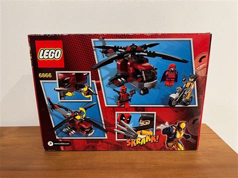 LEGO 6866 Wolverine's Chopper Showdown - NEW -SEALED, Hobbies & Toys ...