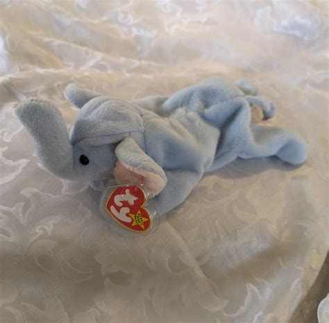 Ty Beanie Baby Peanut the Elephant Generation 5 Version 4 - Etsy