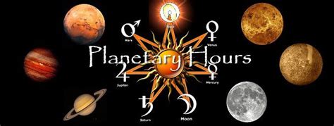 Planetary Hours The Planets Planetary Planets Magick