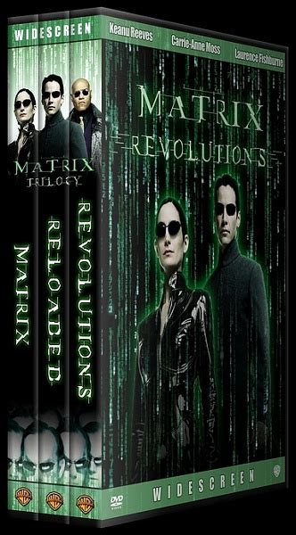 The Matrix Trilogy Custom Dvd Cover Set English 1999 2003 2003