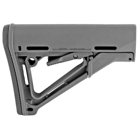 Magpul MAG310 GRY CTR Carbine Stock Stealth Gray Synthetic For AR15 M16