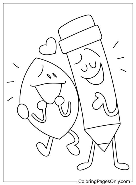 BFDI Coloring Pages 26 Printable for Free Download