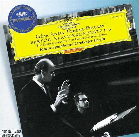 Bartok Les Concertos Pour Piano N° 1 2 Et 3 Bela Bartok Ferenc