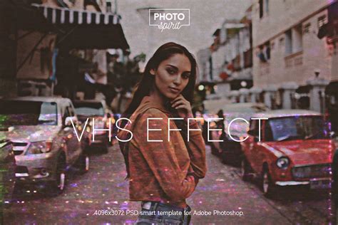 Vhs Effect For Photoshop Graphic By Graphic Spirit · Creative Fabrica