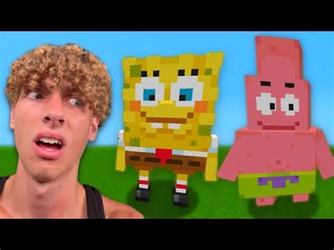 Playing The Spongebob Dlc On Minecraft Wtf Is This Youtube