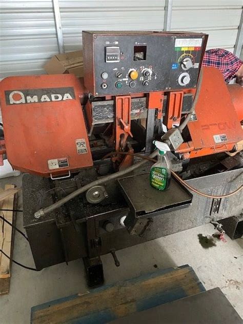 Amada Ha W Band Saw Semi Automatic