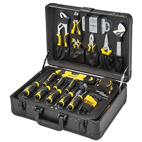 STANLEY Valise de Maintenance 142 Pièces Pinces et Coupe Touts Clé à