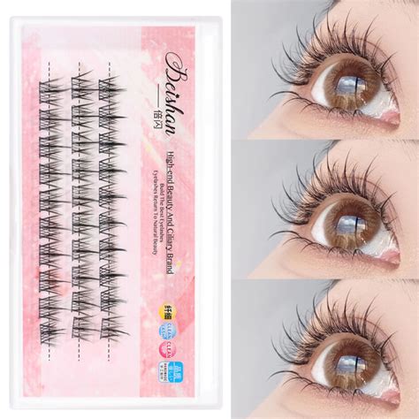 Self Grafting Eyelash Extension Mm Mixed Segmented Single Cluster