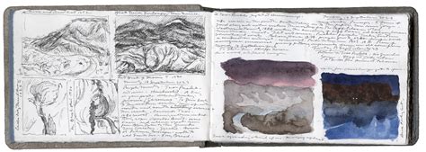 Pen Sketches after O'Keeffe and Two Studies of Western Landscapes | Charles Ritchie