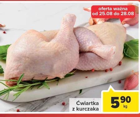 Ćwiartka z kurczaka promocja Carrefour Ding pl