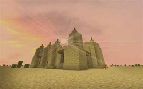 Fancy Desert House (Schematic and World Save) Minecraft Map