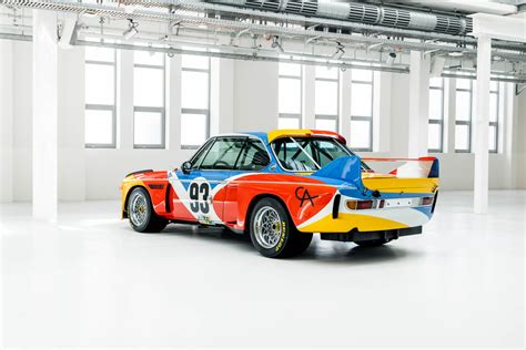 Alexander Calder S Bmw Csl Art Car Artist S Proof Will Debut In Berlin