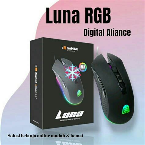 Jual Mouse Digital Aliance Luna Rgb Shopee Indonesia